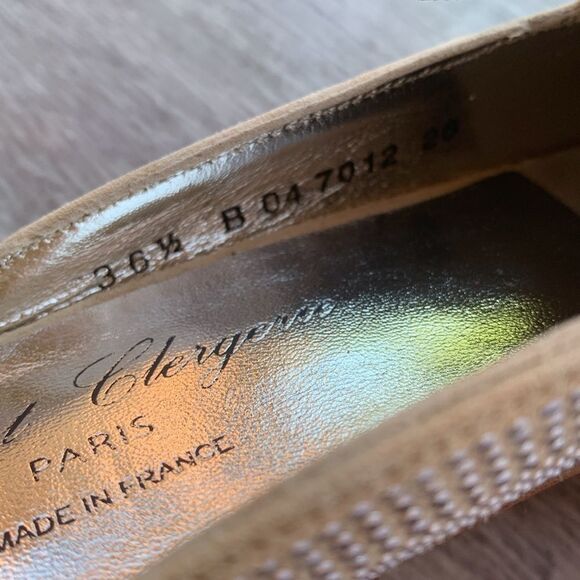 New Robert Clergerie Paris Alice open heel flat mules loafers slippers - Picture 15 of 16